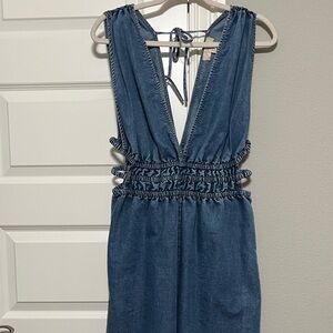 Indulge Classic jumpsuit  Blue Jeans
